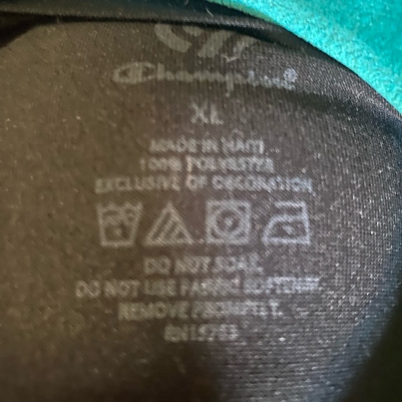 C9 Black Poly Short Sleeve by Champion Sz XL EUC - Picture 5 of 8